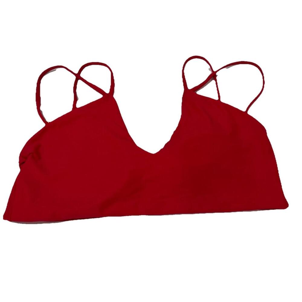 Women’s Midori Swimsuit Bikini Top Red Size XXL 2XL SWIM TROPICAL VACATION
